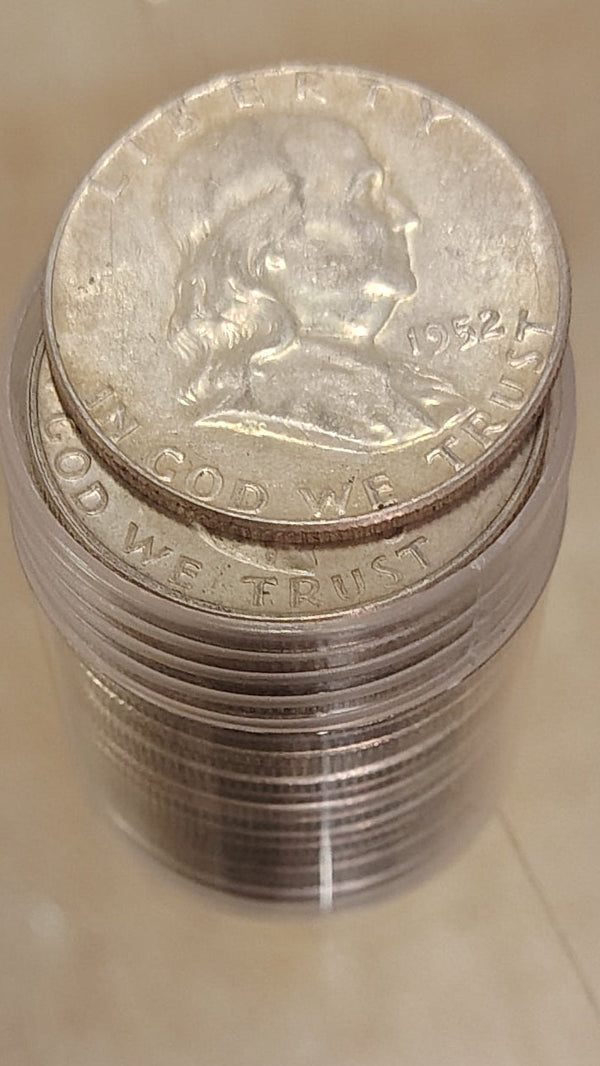 90% Silver Franklin Half Dollars $1 face value